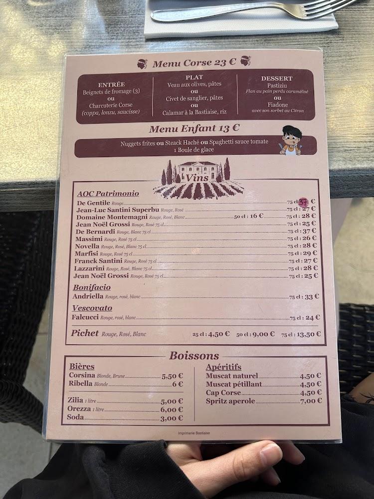 U Scontru - Menu Image 2