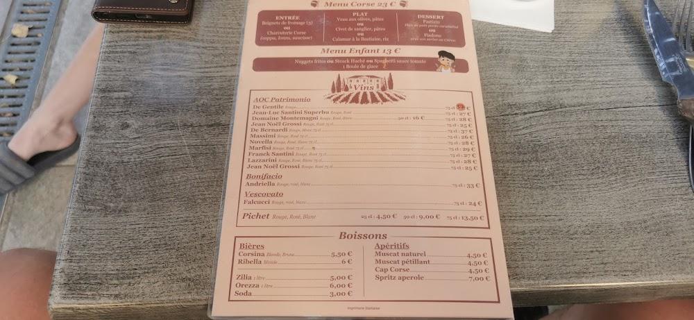 U Scontru - Menu Image 4